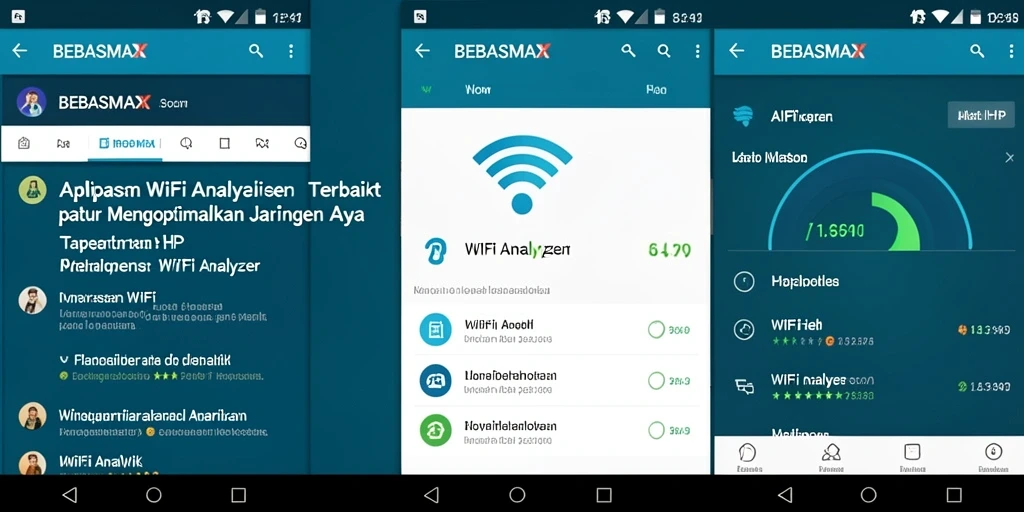 Tampilan antarmuka aplikasi BEBASMAX yang informatif dan mudah digunakan.