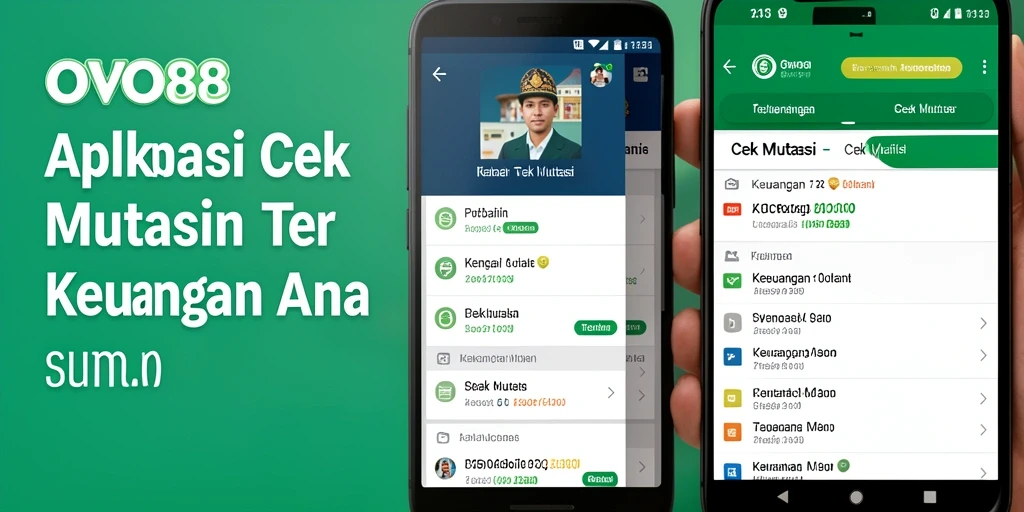 Tampilan antarmuka OVO88 yang modern dan informatif.